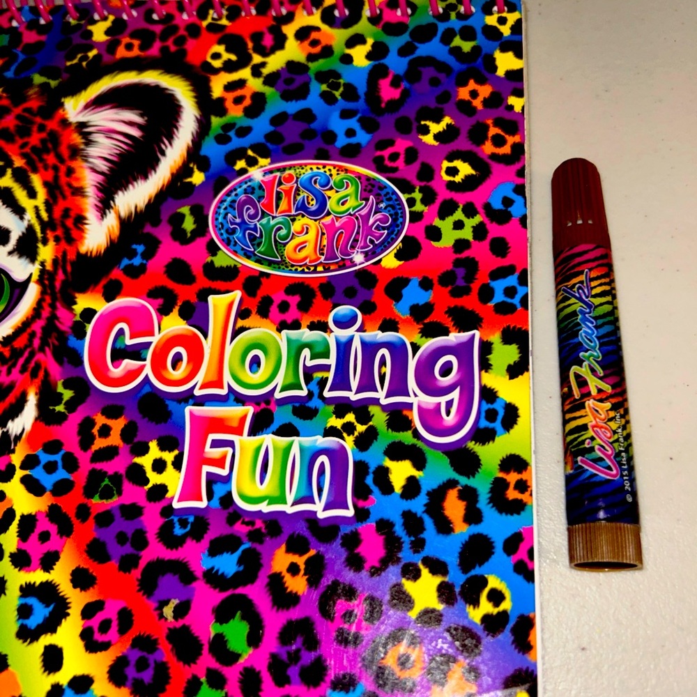Vintage Lisa Frank Color Fun